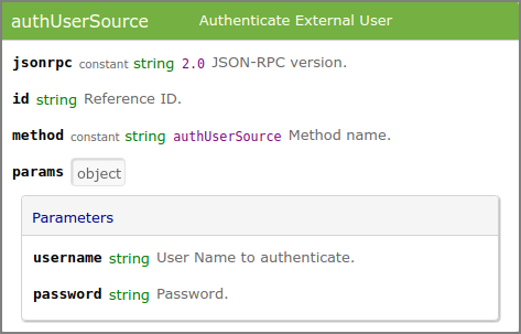 JSON-RPC : authUserSource (request)