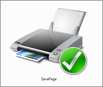 SavaPage Local Printer on Windows