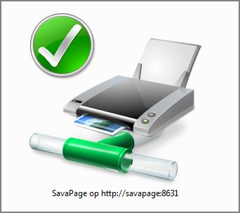 SavaPage IPP Printer on Windows (default queue)