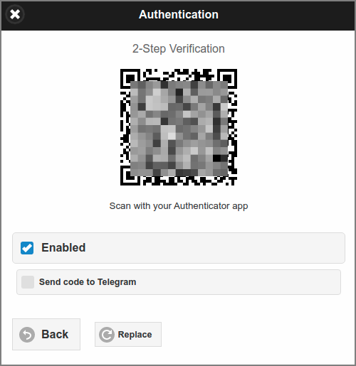 User Web App: User Details - Authentication