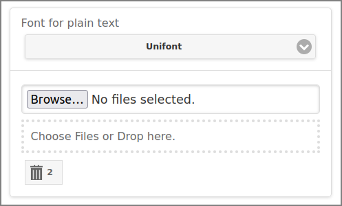 Web Print: Drop Zone - Upload Dialog